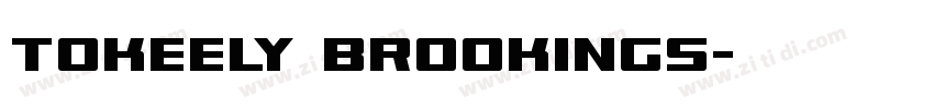 Tokeely Brookings字体转换